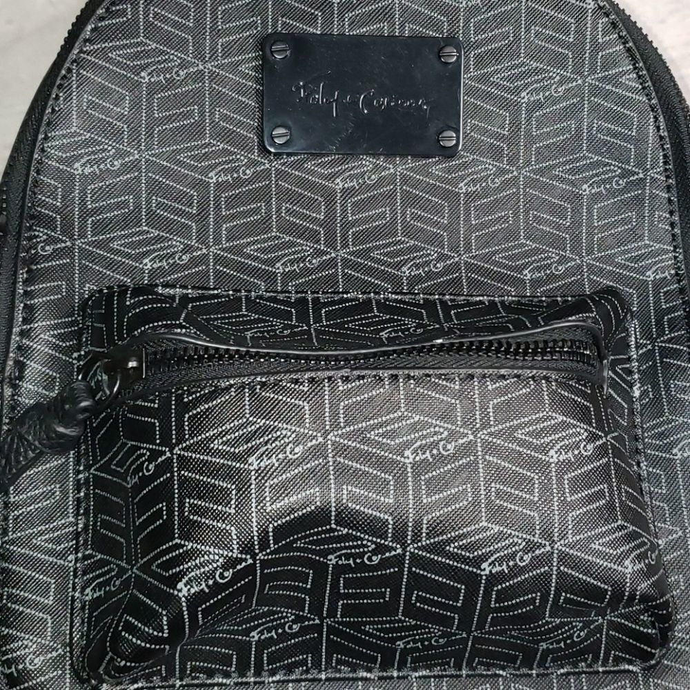 Black/Grey Foley + Corinna Mini Logo Backpack - Picture 2 of 7
